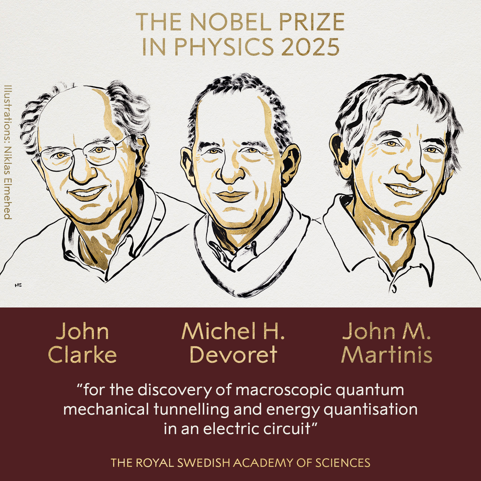 Premio Nobel per la Fisica 2025