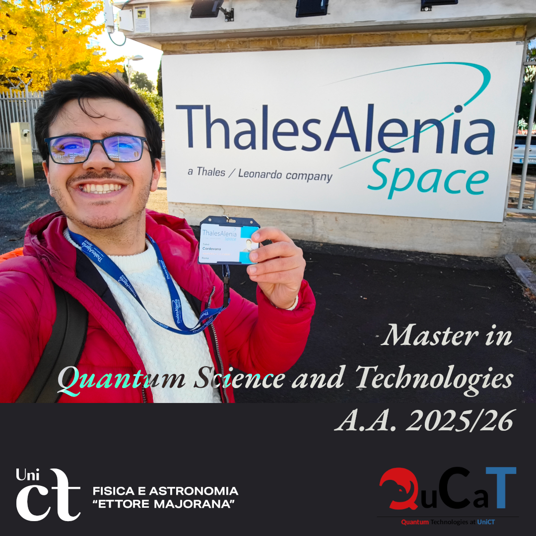 Tirocinii per Master in QST: Thales