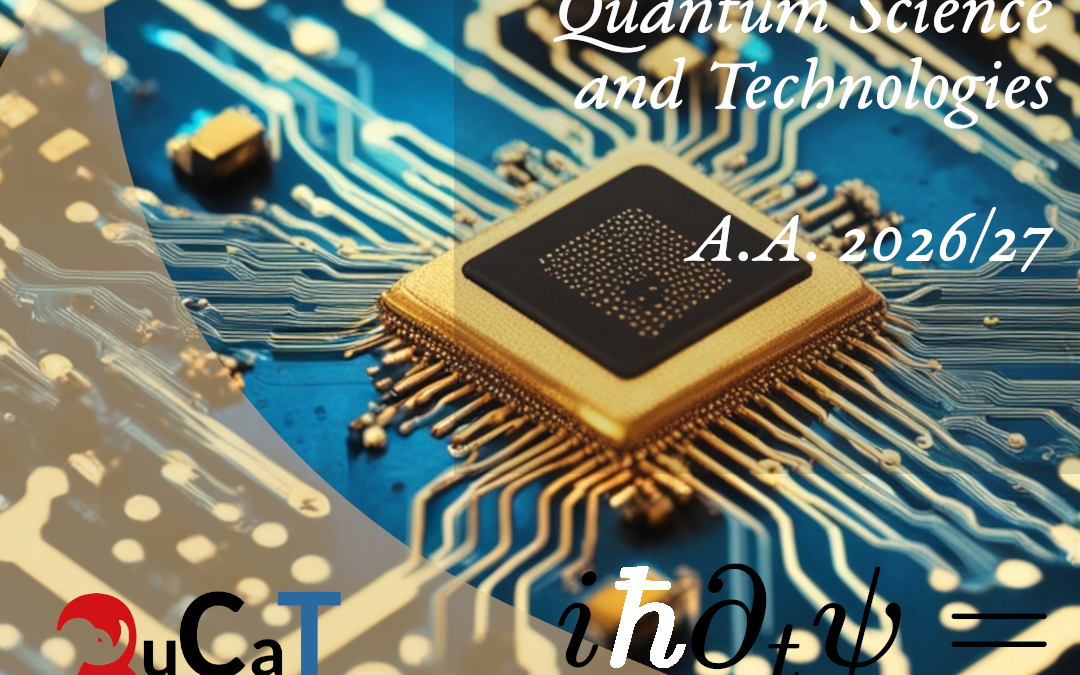 Master in Quantum Science and Technologies: A.A. 2026/27